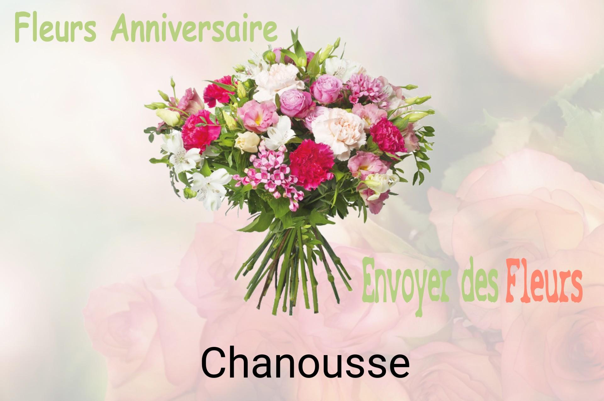Bouquet de fleurs d’anniversaire livré à Chanousse