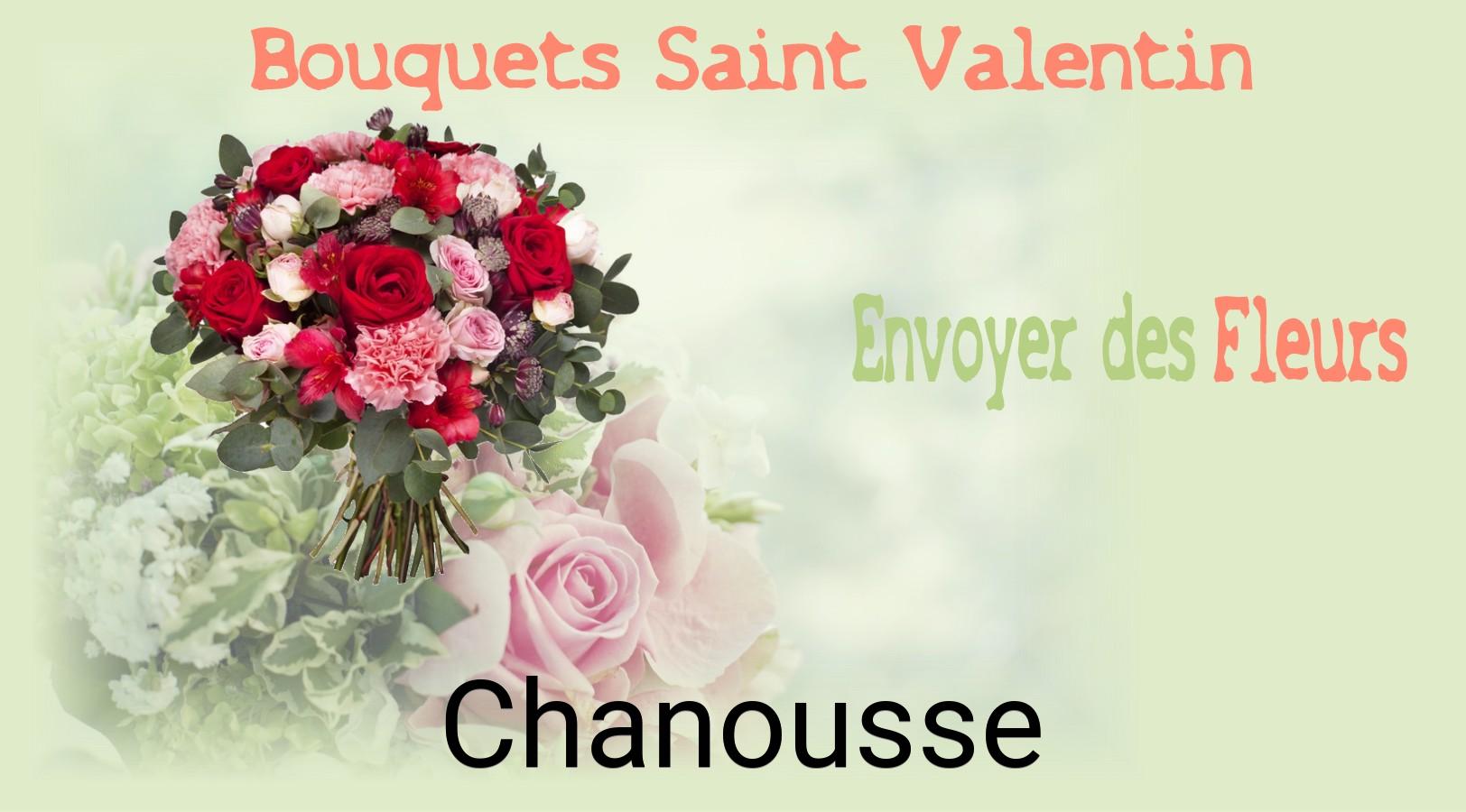 Roses de Saint-Valentin livrées à Chanousse